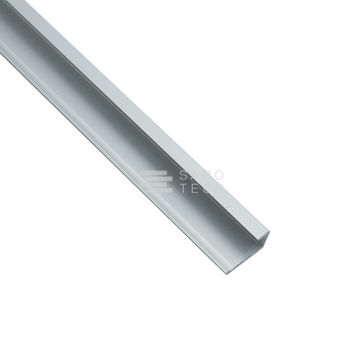 Perfil de Aluminio Tipo C (5 Piezas)