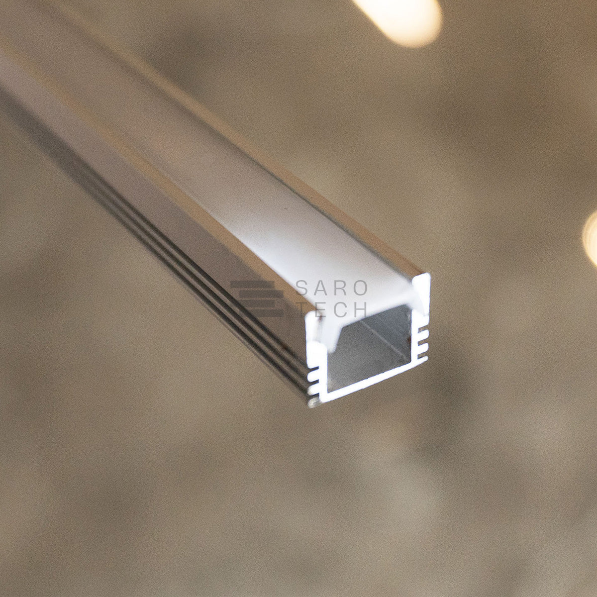 Perfil de Aluminio para Iluminación (5 Piezas)