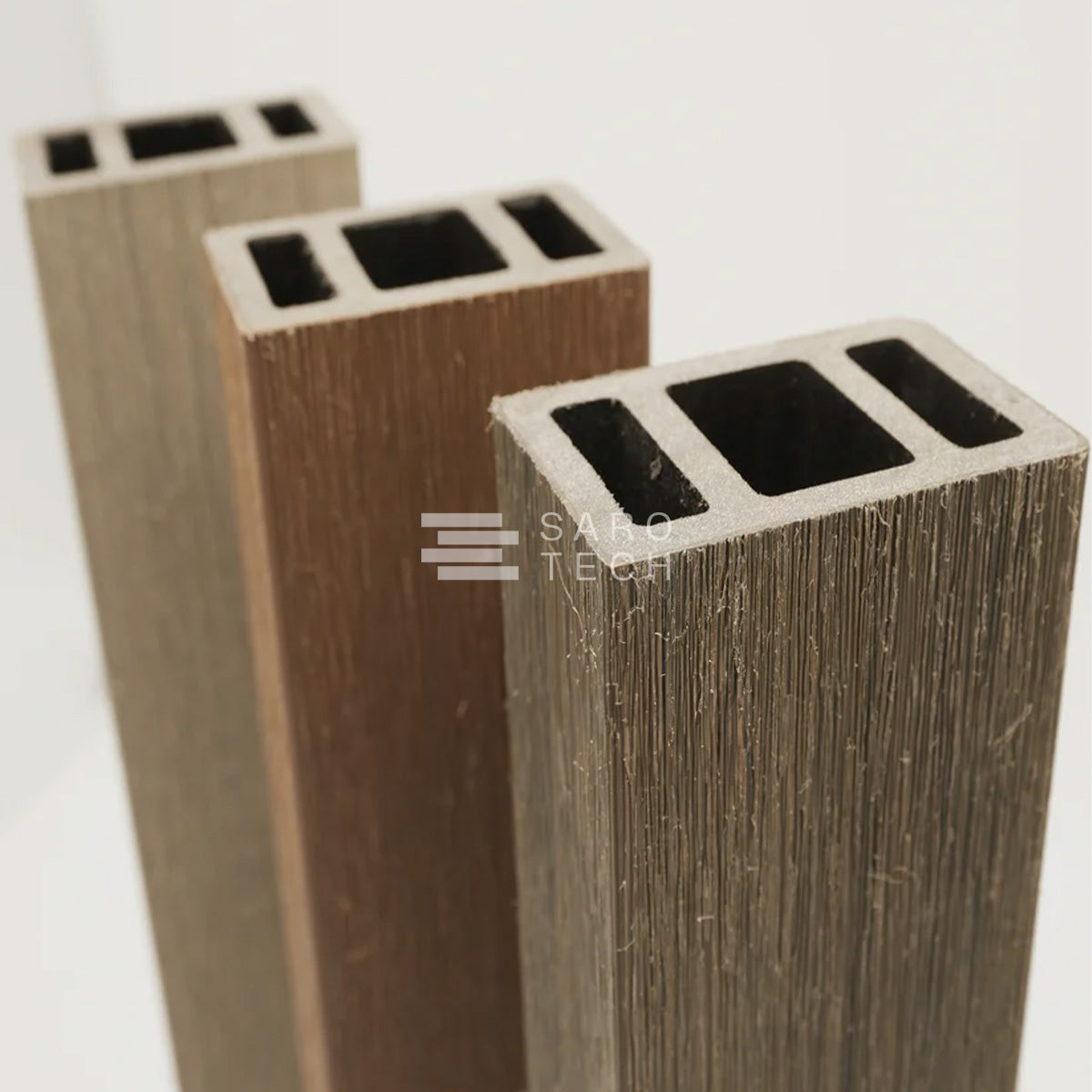 Pérgola o Viga de Exterior Coextruida Mini (6 Piezas)