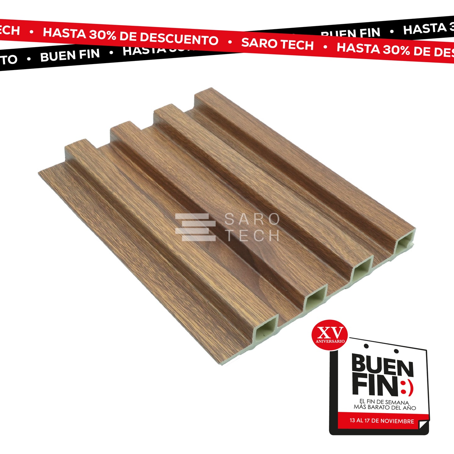 Panel Lambrín de Interior Laminado (14 Piezas)