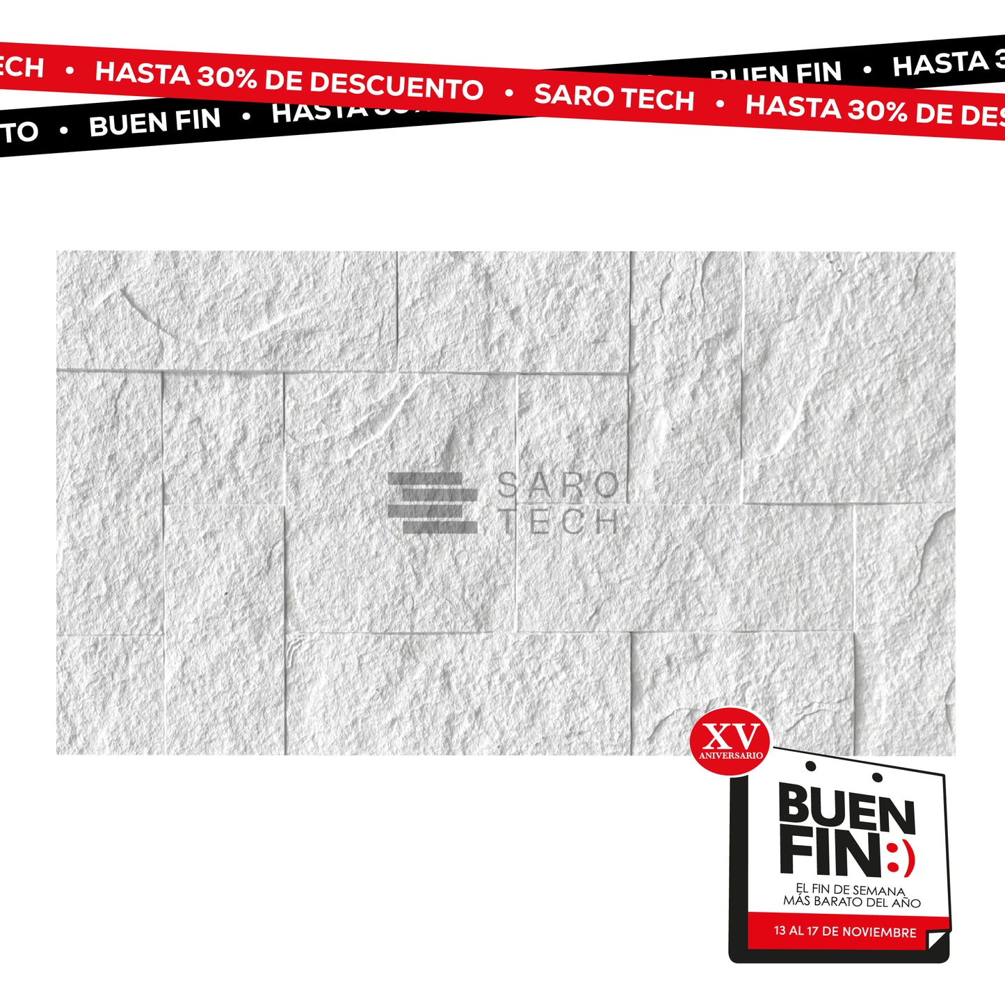 Piedra Sintética de PU (4 y 5 piezas)