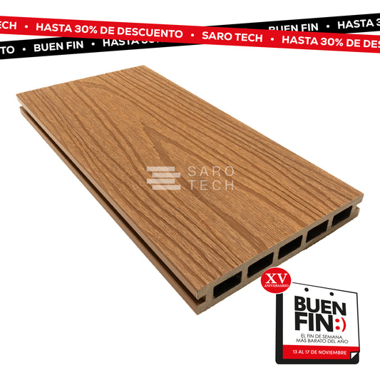 Deck de Exterior Coextruido (6 Piezas)