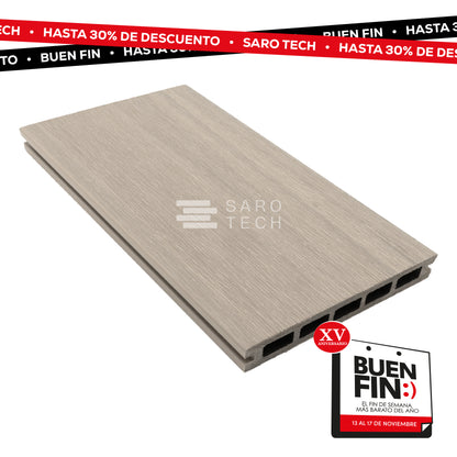 Deck de Exterior Coextruido (6 Piezas)