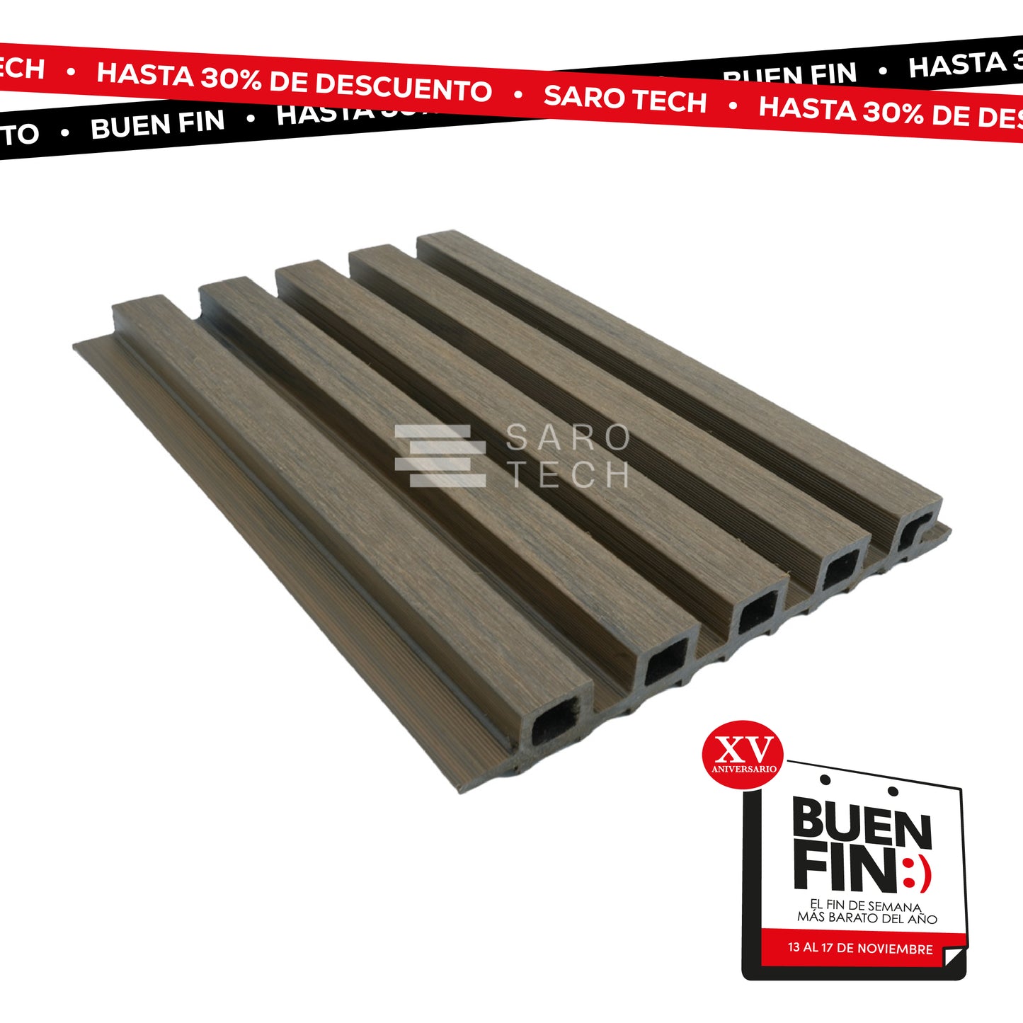 Lambrín de Exterior Coextruido Cinque (4 Piezas)